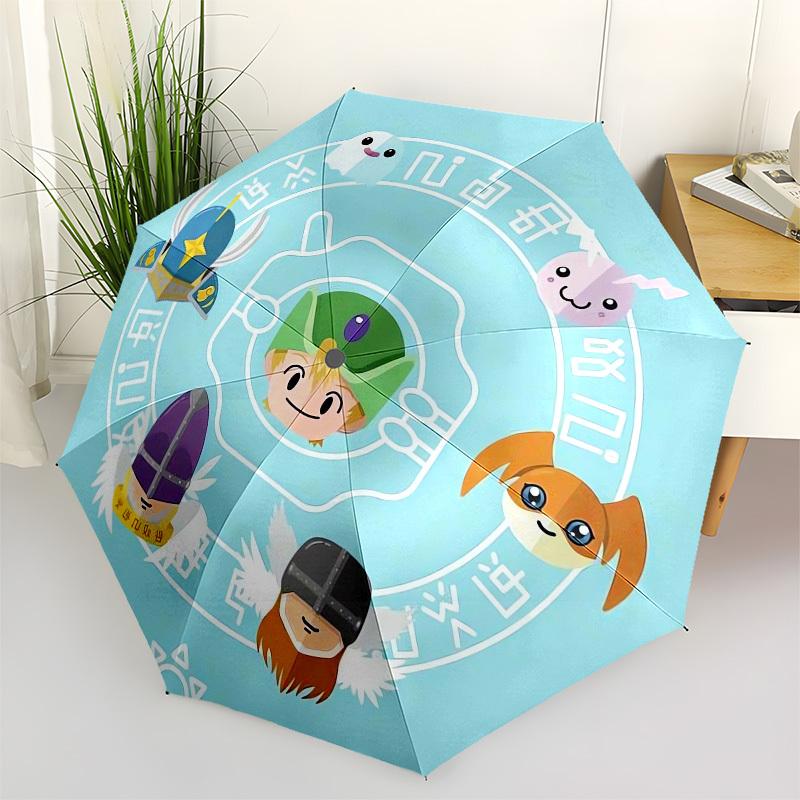

1pc Fantasy Adventure Characters Umbrella with Plastic Handle,Suitable for All Seasons Home Travel Outdoor UmbrellaM1102