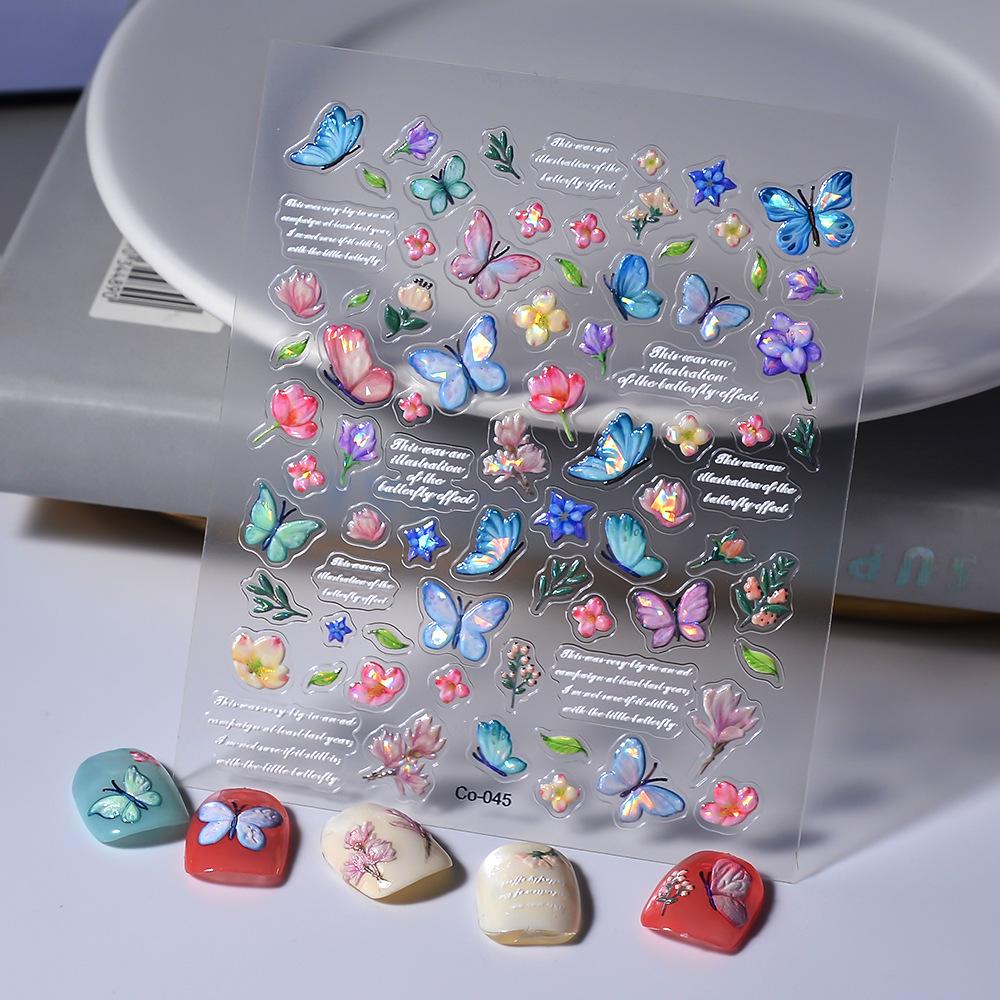 3D Starfish Goldfish Jelly Stickers for Nails, Phones, iPads & Planners