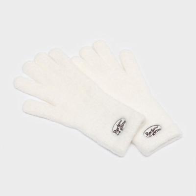 RECLOW FLUFFY LOGO GLOVE WHITE