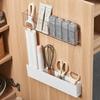 Wall Mounted Remote Control Organizer Box Space Saving TV Countertop Sorting Rack for Living Room Bedroom Hotel Room Use