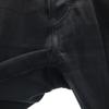 SAINT LAURENT made in Japan Cut-off processing Long pants W29 black Women Used