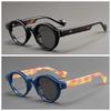 Neue Runde kleine Rahmen Farbwechselnde Lesebrille Vintage High-End Photochrome Presbyopie Brille Aus Europa und Amerika