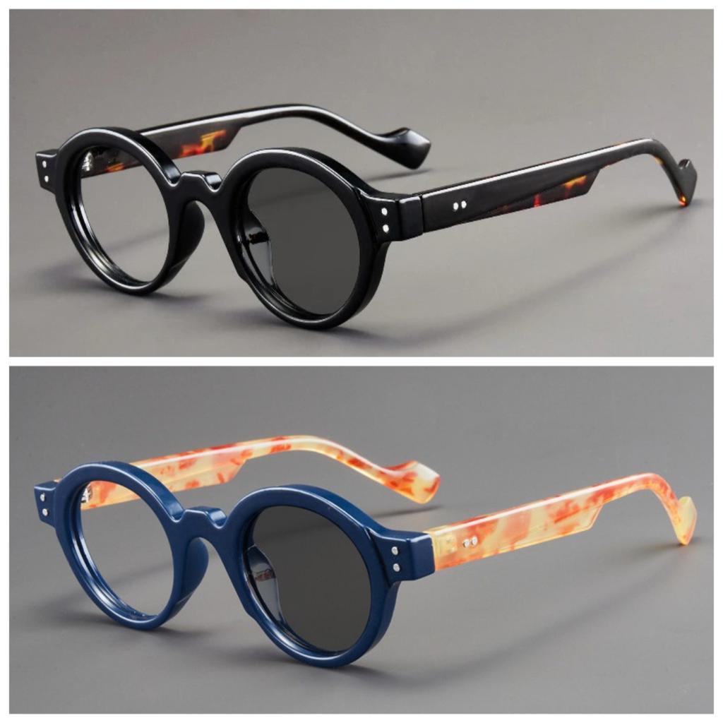 Neue Runde kleine Rahmen Farbwechselnde Lesebrille Vintage High-End Photochrome Presbyopie Brille Aus Europa und Amerika