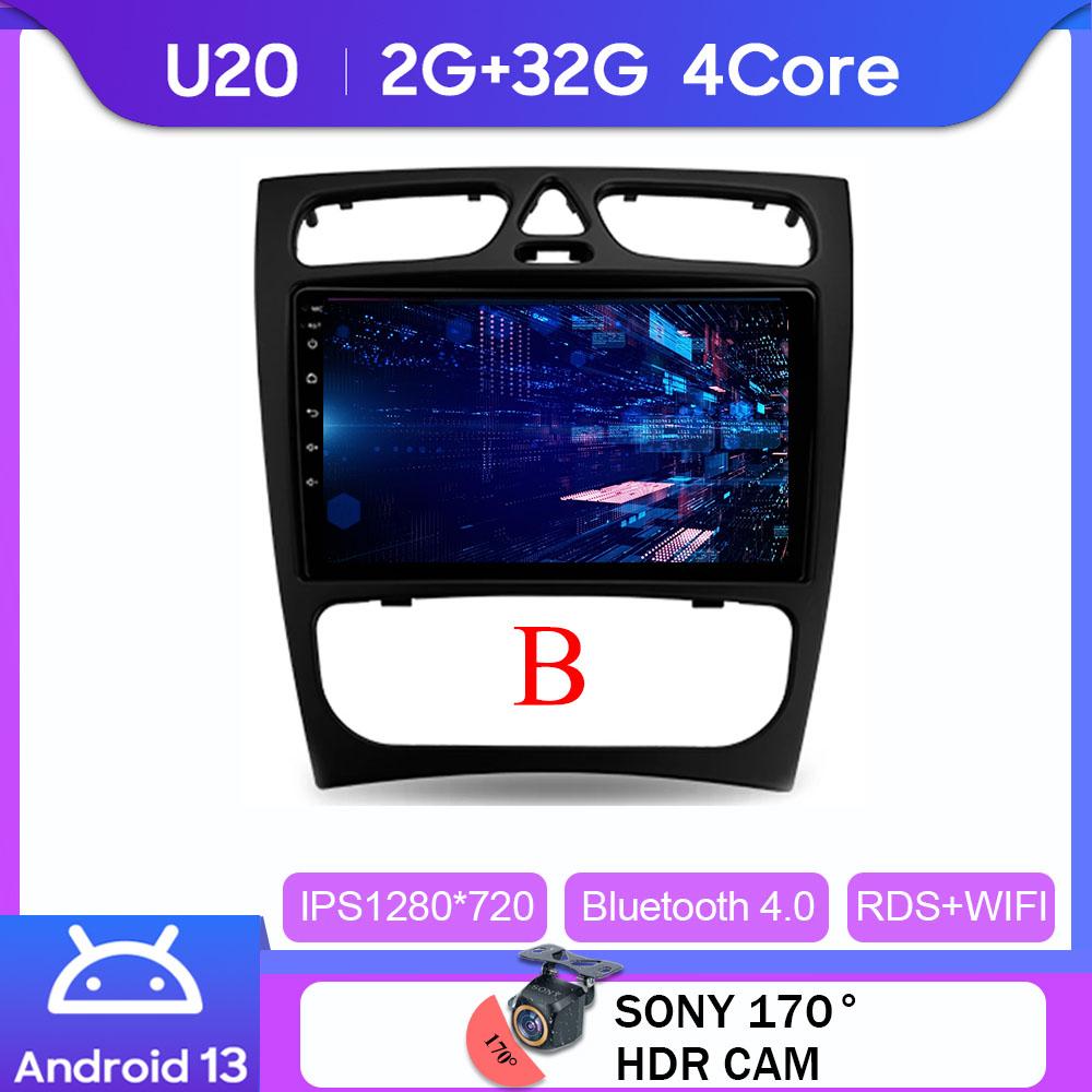 

Android 14 wifi+4G Carplay BT автомобильное радио для Benz W203 W209 C180 C200 C220 C230 2004-2011 навигация GPS видеоплеер мультимедиа