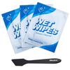Kit de curățare pastă termoconductoare SYY pentru CPU-uri, GPU-uri, radiatoare etc.. Include consumabile pentru îndepărtarea pastei termice (20 șervețele de curățare incluse).