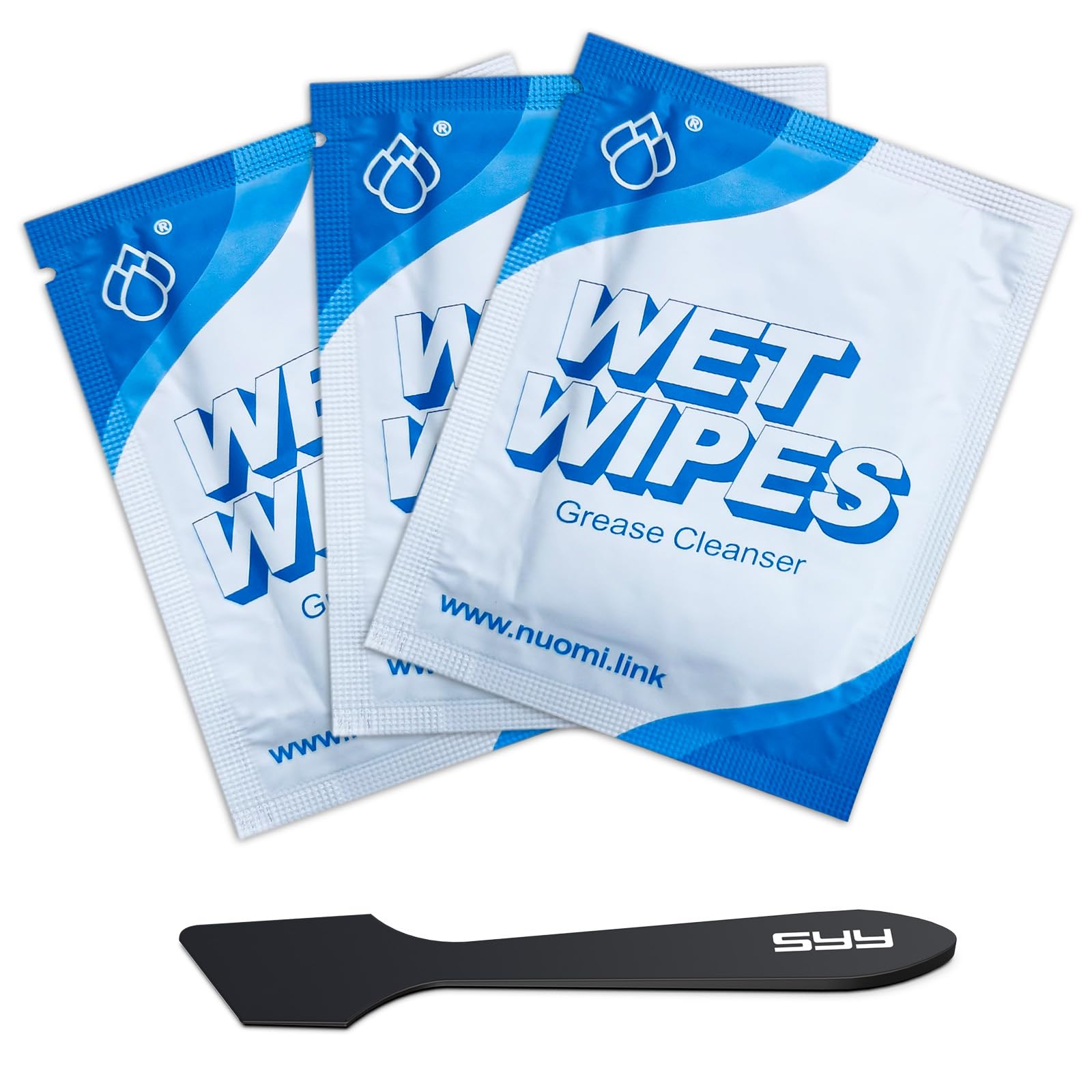 SYY Thermal Paste Removal Kit for CPUs, GPUs, heatsinks, etc. Includes thermal paste removal supplies (20 cleaning wipes included).