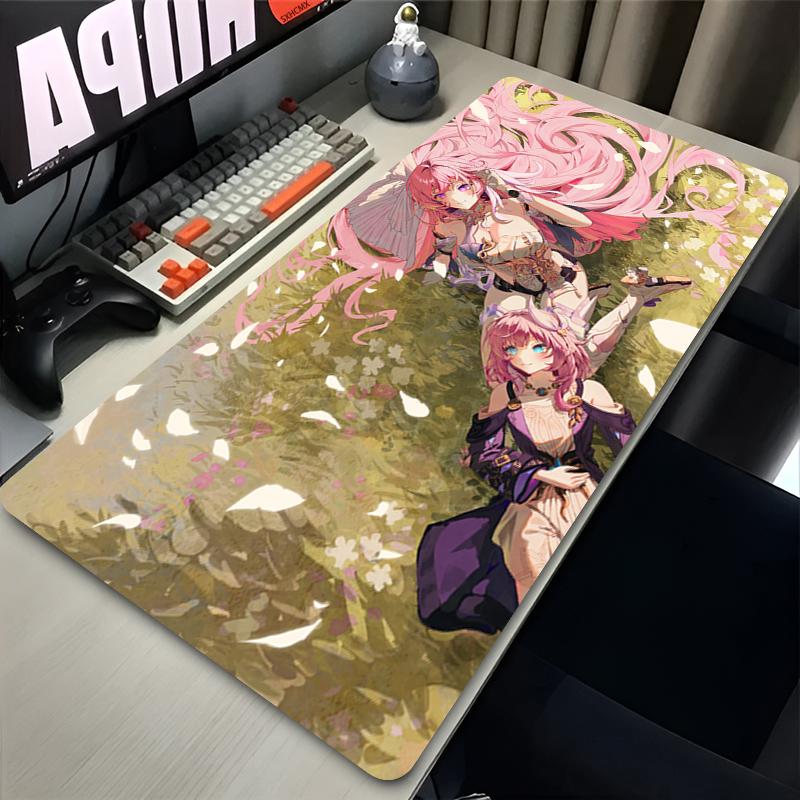 Cyrene Mouse Pad Honkai Star Rail Game Office Accessories New HD Print Kawaii Girl Laptop Mousepad Overlock Rubber Keyboard Mat