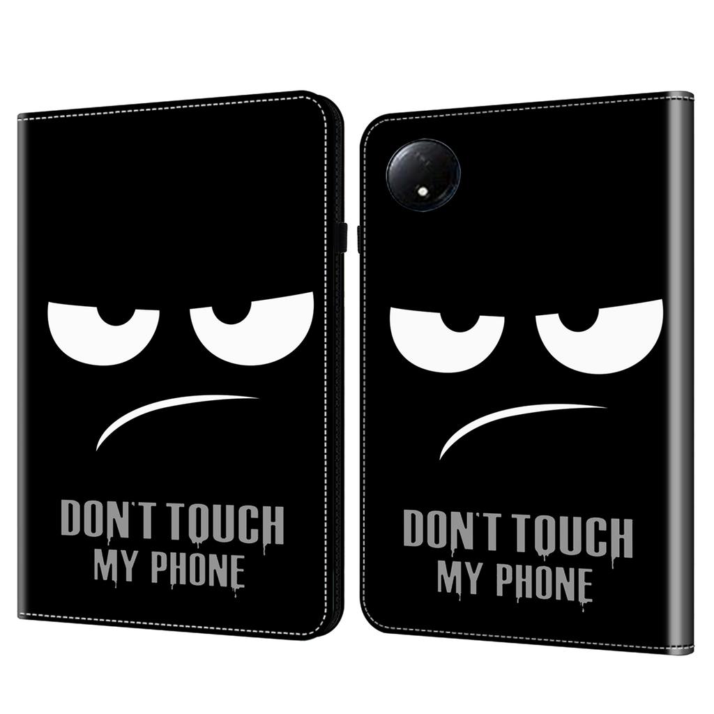 For Xiaomi Redmi Pad SE 4G 8.7 Inch Case Pattern Printed Leather Tablet Cover with Card Slot