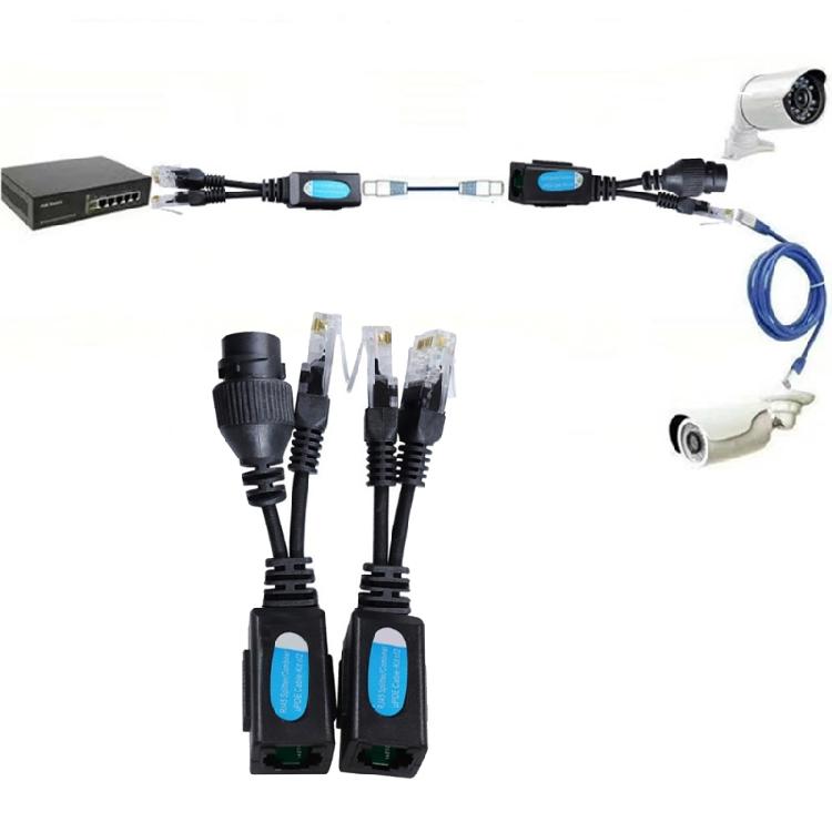 Versatility RJ45 Ethernet POE Combiner Splitter Supports Multiple Installations With Cost Effective Power Solution