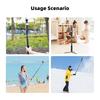 Extendable Gimbal Cameras Extension Rod Foldable Sports Cameras Selfie Stick for Pocket 3 Vlog Accessories