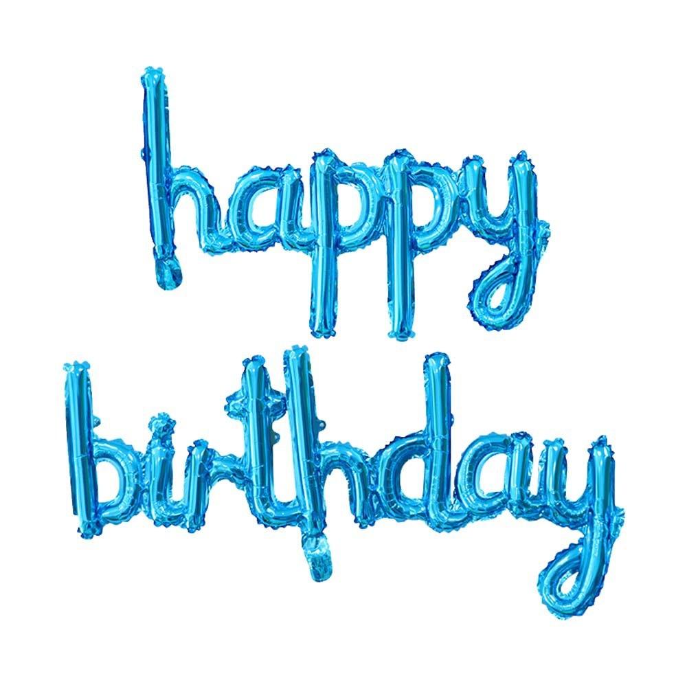 Premium Happy Birthday Aluminum Foil Balloons Ideal For Memorable Celebration Events