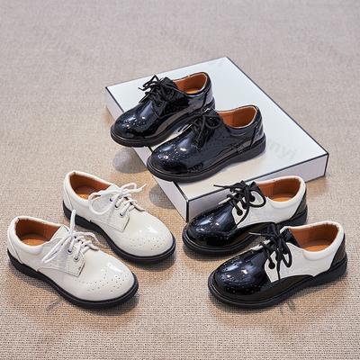 Kinder Jungen Lederschuhe Retro Mode Rutschfeste Anzugschuhe Klassische Loafer Britischer Stil Kinder Oxford Schuhe Leistung