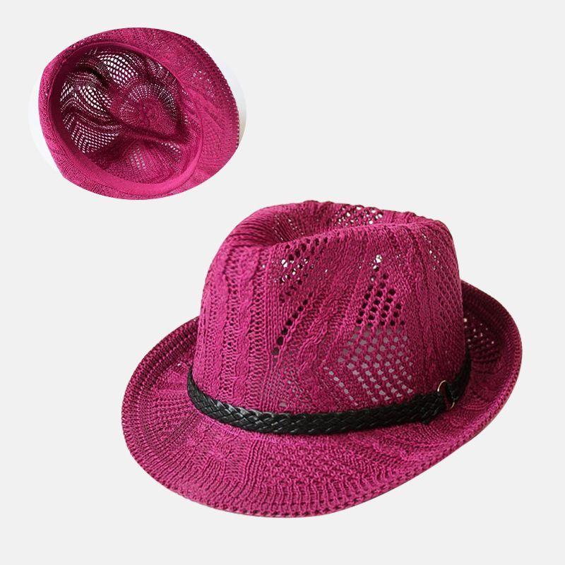 Artistic Retro Hollowed Out Jazz Hat, Fashionable Top Hat, Summer Casual Hat for Men and Women