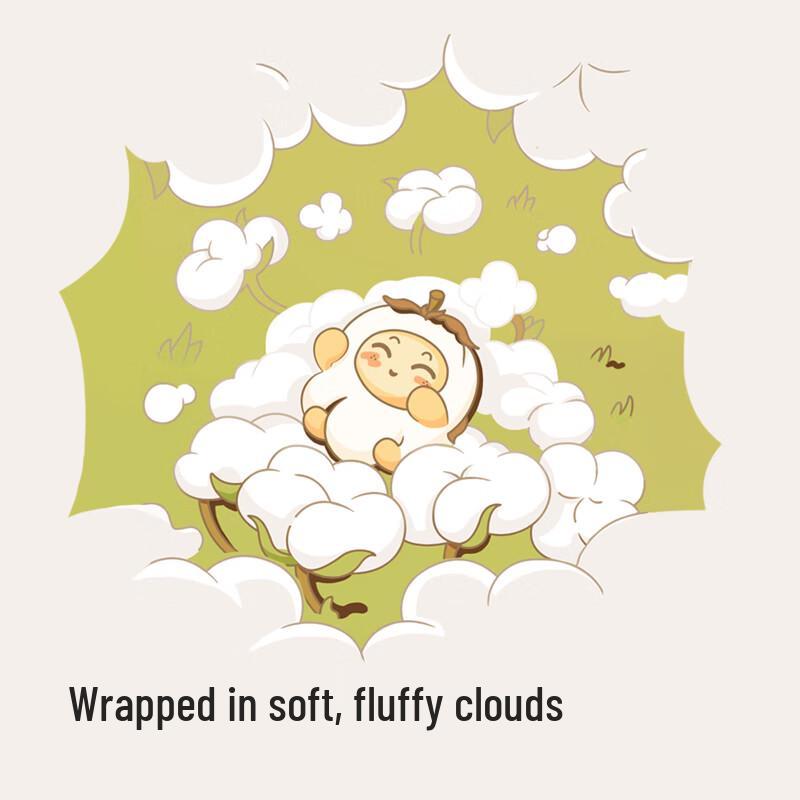 Balabala Baby Cotton Long Sleeve Romper 2-Piece Set 59