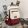School bag Korean version ins tooling trendy cool teen multi-compartment leisure travel back