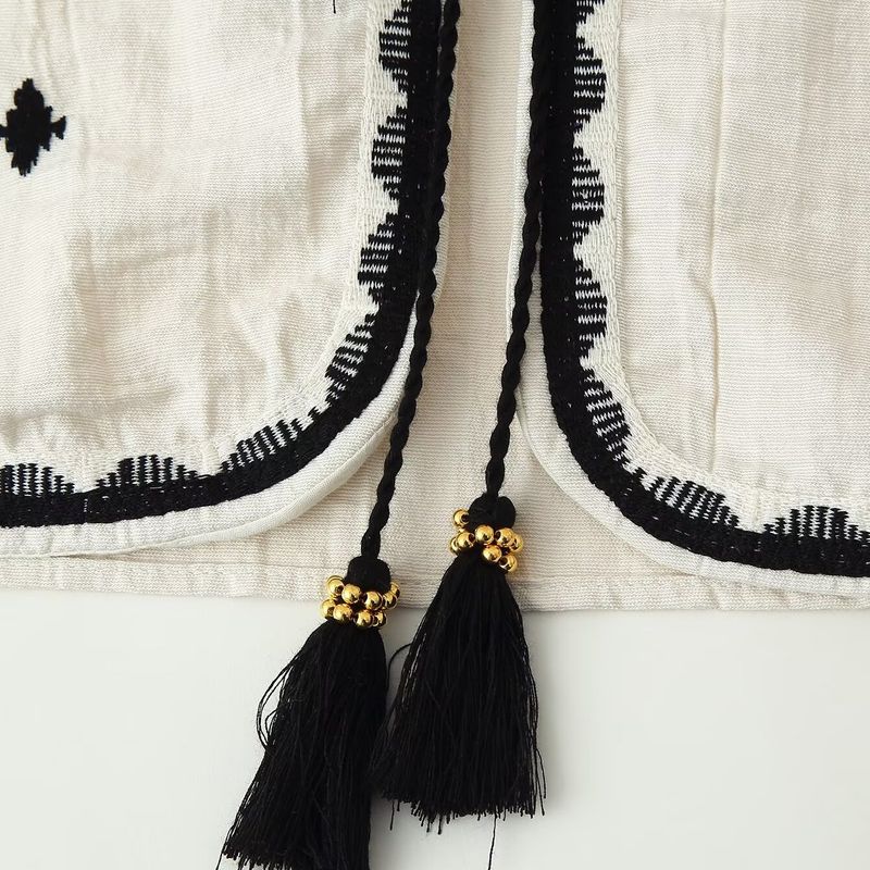 Kaslead New Women Clothes Western Style Fashion Embroidery Su Sui Vest Shorts 1971150 1971050