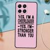Cheerleader Cheer Bow Quote For Samsung Galaxy M53 M33 M11 M21 M31 M12 M13 M14 M15 M35 M34 M54 M32 M52 M06 M16 M55 Case