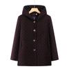 Coat Old Winter Women's Medium and Long Coat Thickened Noble Hooded Coat