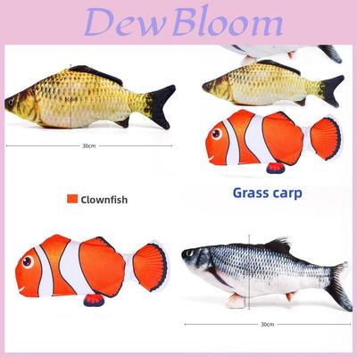 Bionisches Fisch-Haustierspielzeug mit beweglichem Schwanz für Katzen und Kleintiere
