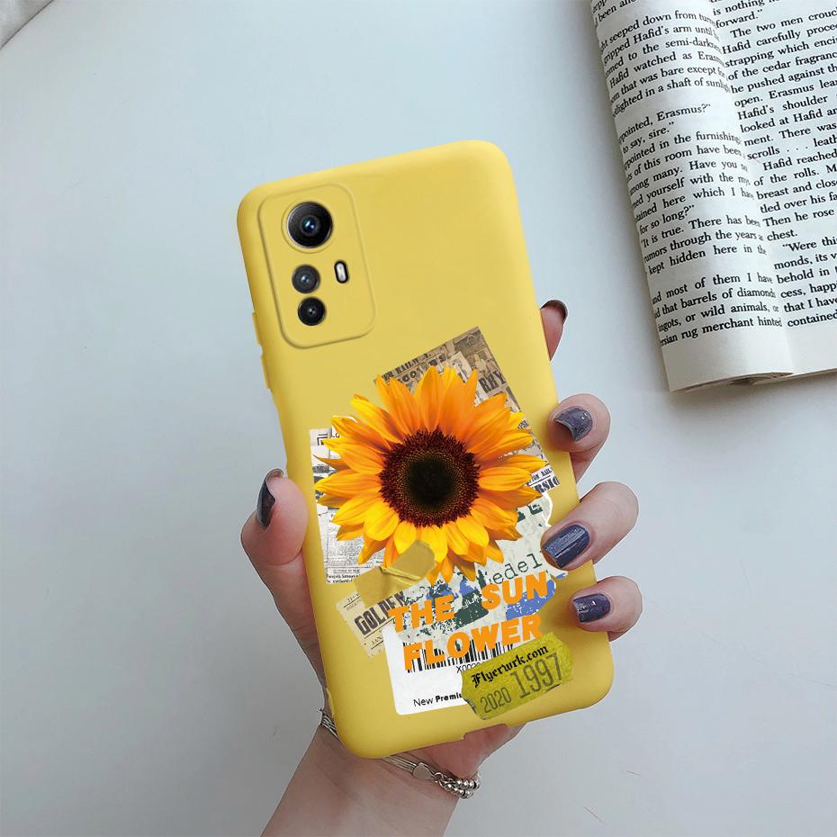 For Xiaomi Redmi Note 12S Case 4G Cat Cartoon Cute Silicone Back Cover for Redmi Note12s 2023 Fundas Note 12s 12 S 4G Soft Cases