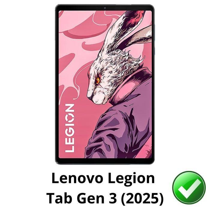 Protection écran pour Lenovo Legion Tab Gen 3 (2025) [Pack 2] Film Plastique Protecteur Résistant Ultra Mince Phonillico®