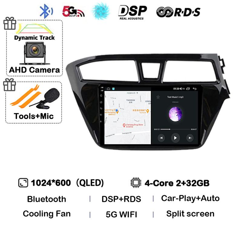 

Android 14 Carplay Auto WIFI+4G автомобильное радио для Hyundai I20 RHD 2015 2016 2017 2018 мультимедийный видеоплеер стерео GPS головное устройство