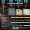 Drill Bit Set 246PCS Screwdriver Bit Set with Carrying Case Multi-purpose
