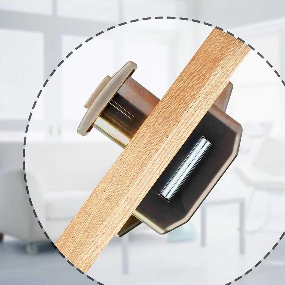 14-18mm Thickness Cabinet Lock 20mm Hole Door Lock Cerraduras Push Lock  Camper