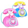 Bilingual Toy Phone Interactive Play Phone Plastic Texture for Kids Early Education with Music and Sound Effects