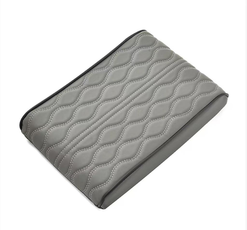Universal Memory Foam Leather Car Armrest Pad - Heightening Central Cover Pillow