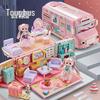 Princess House Bus Doll Playset for Girls (Ages 3-6) - Popular Birthday Gift