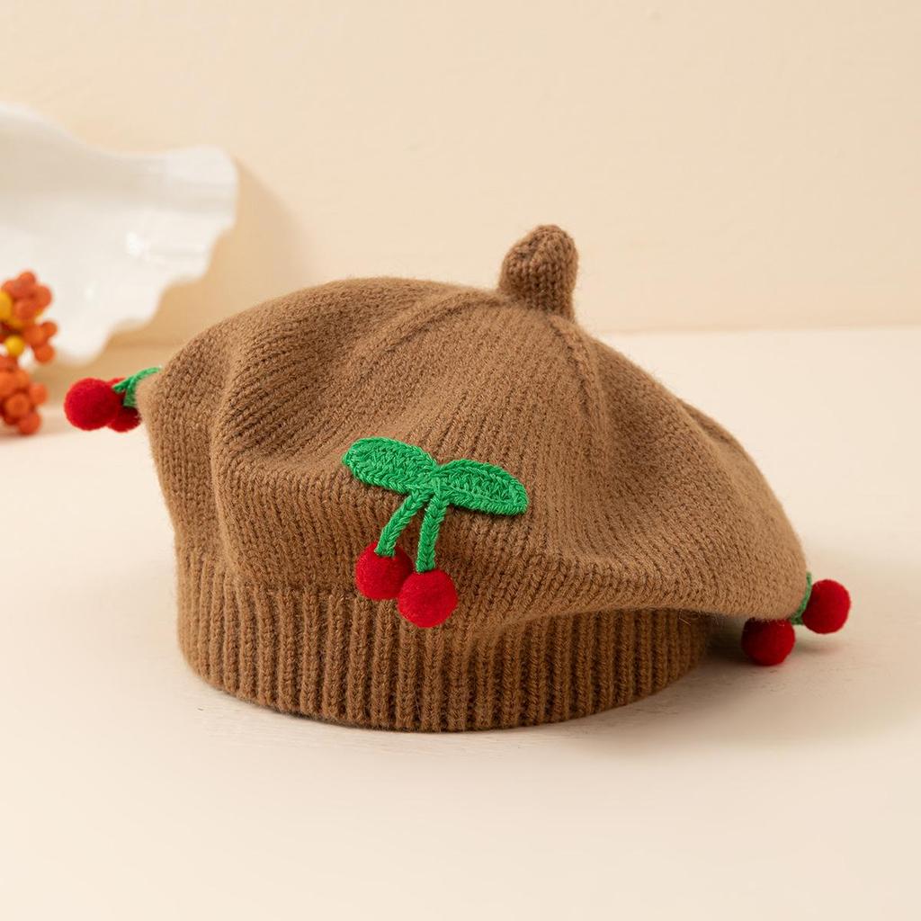 Korean Style Knitted Baby Hats for Boys and Girls - Cute and Cozy Autumn/Winter Infant Wool Berets