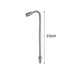 Stainless Steel Pressure Washer Curved Wand Set Durable Quick Connect For Car Washing Outdoor Cleaning