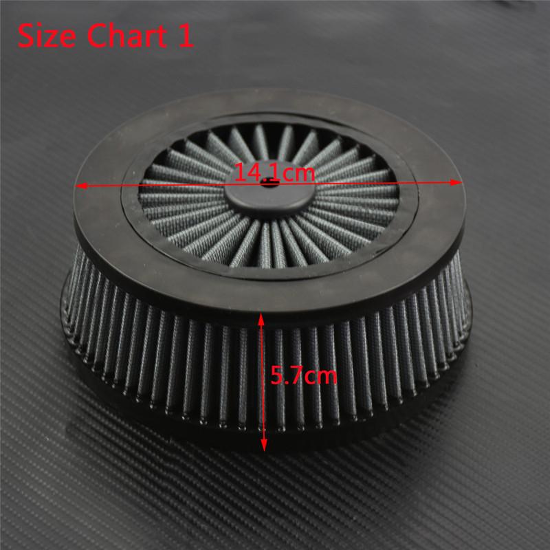 Motorcycle Grey Red Blue Replacement Air Cleaner Intake Filter System Inner Element For Harley Touring Dyna Softail Sportster XL