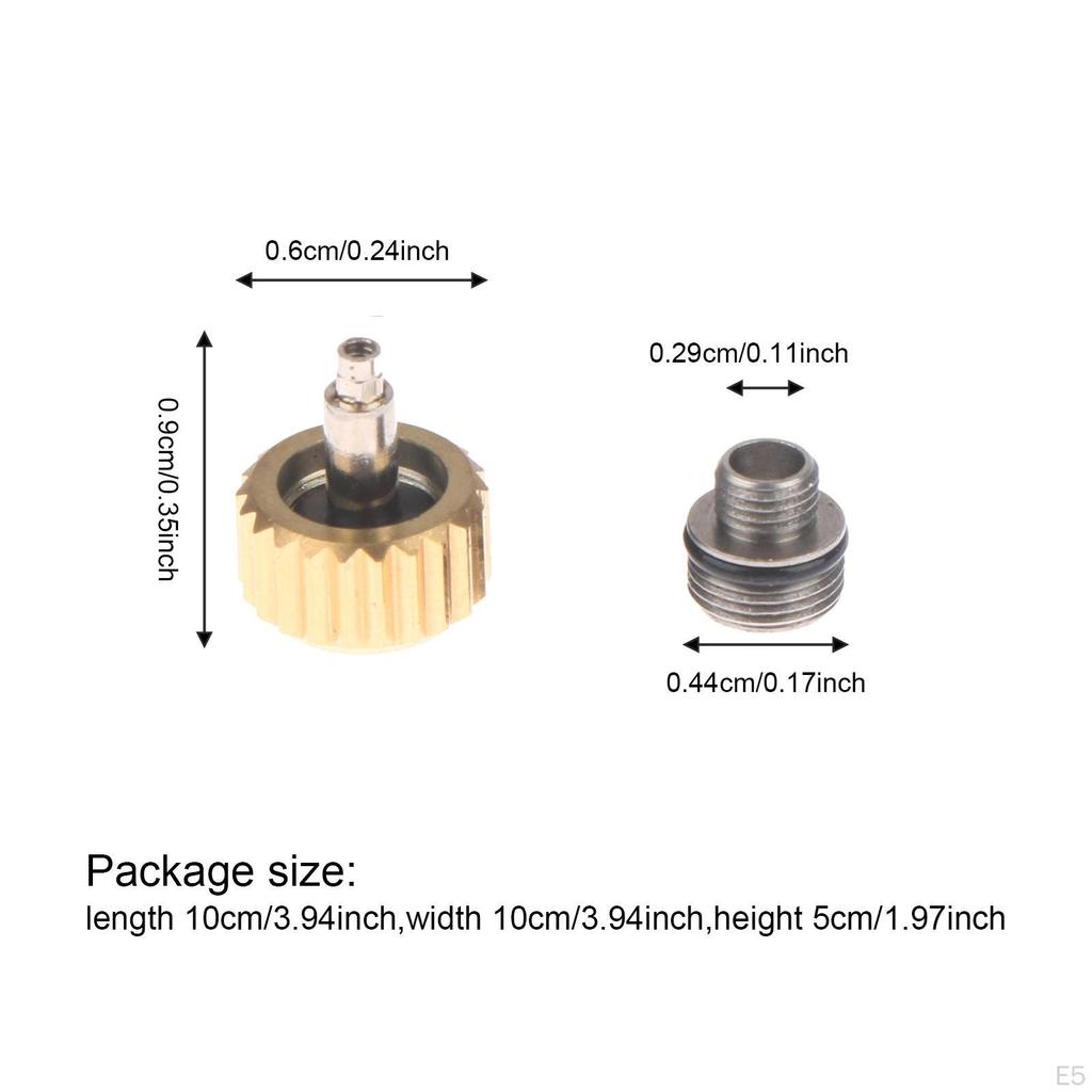 Watch Crown Accessories 7mm Lightweight Portable Parts with Long Stem Repairing Tool