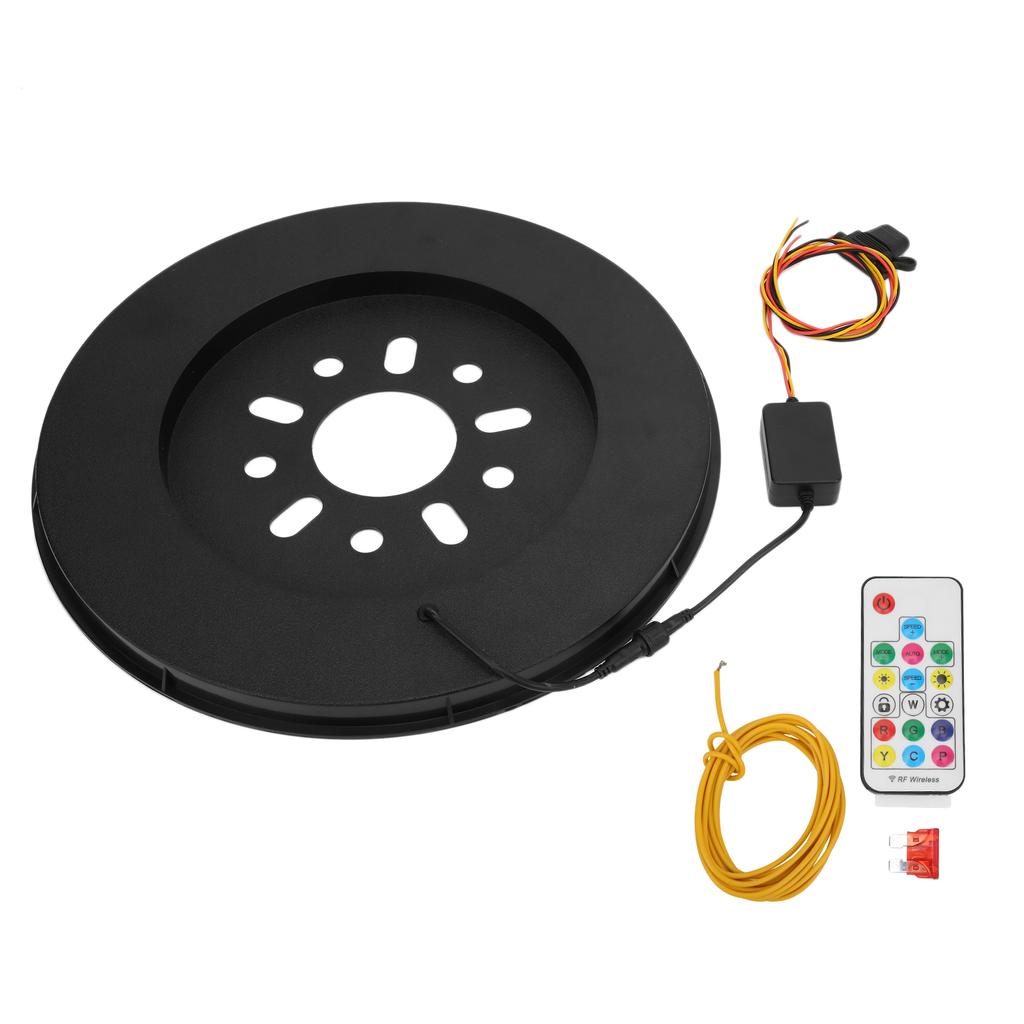 Spare Tires RGB Colorful Light Lightweight with Remote Control Universal Replacement for Wrangler