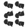 6Pcs Guitar String Tuning Peg Metal 3 Left 3 Right Sealed Tuner Key Machine Head Set Kit