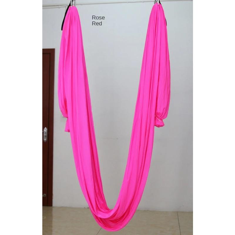 Special pentru Studio Gravity Aerial Yoga Hamac Hang Rope Sling Stretch Fabric Satin