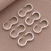 18K Gold-Plated Copper Three-Character Buckle Clasp for DIY Jewelry: Bracelet, Necklace, or Pendant End