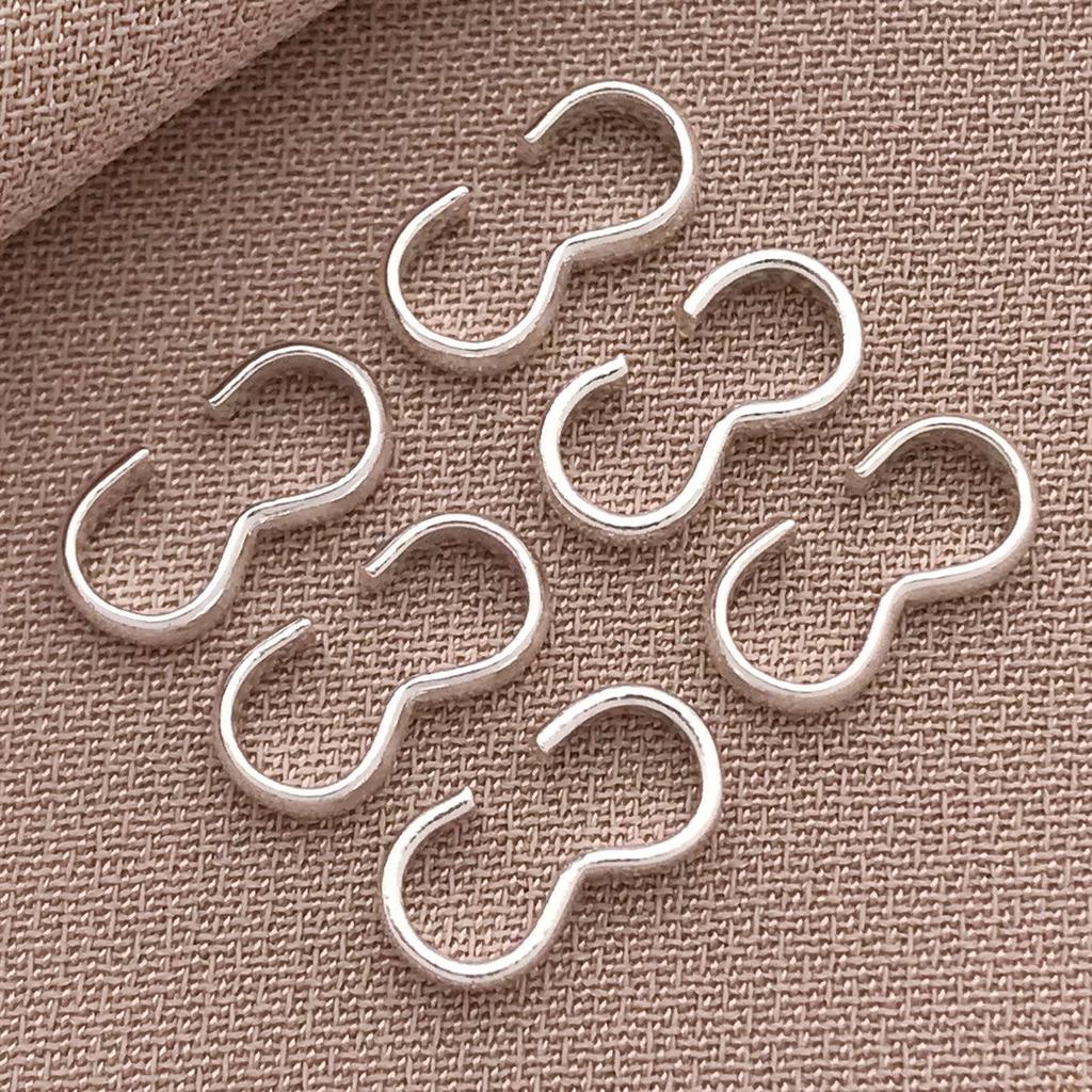 18K Gold-Plated Copper Three-Character Buckle Clasp for DIY Jewelry: Bracelet, Necklace, or Pendant End