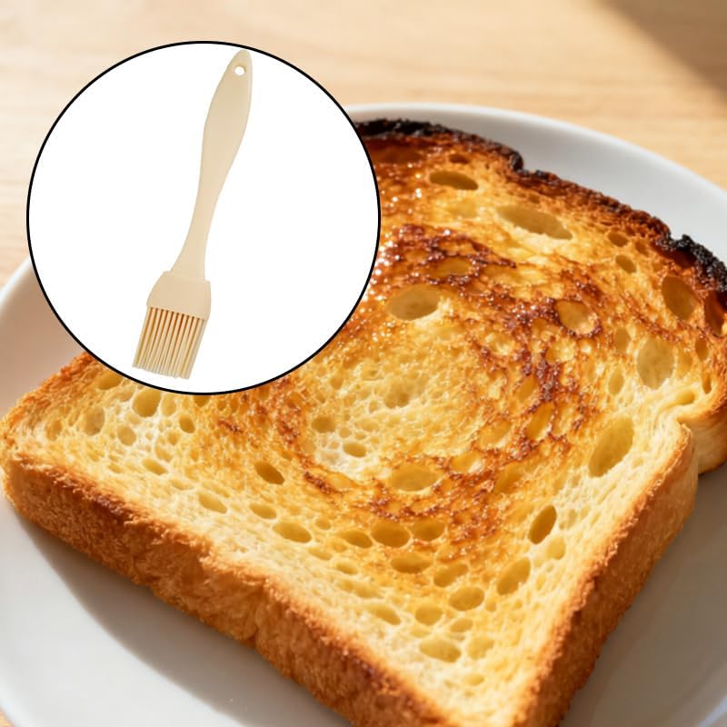 6 Pcs Silicone Basting Brush - Pastry Brushes for Cooking, Baking, BBQ Grilling, Sauce Brushing