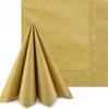 3-Ply Napkins 20 Pcs, Gold (Old Gold)