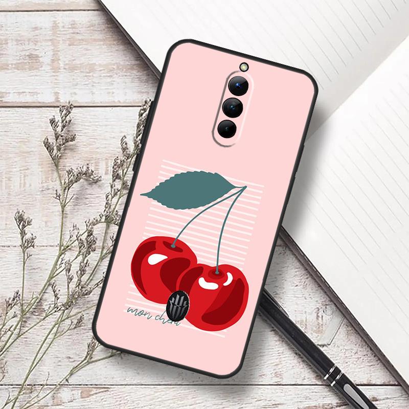 

Летний чехол с красной вишней для ZTE Nubia Red Magic 11 10 9 8 8S 9S 10S Pro Plus 6 7 6S 7S Pro 5G 6R 10 Air Funda Red Magic 8S Pro