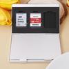 Card Storage Container  Memory Card Case Aluminum Camera Case Secure MMC Storage Case For Outdoor Activities Travel