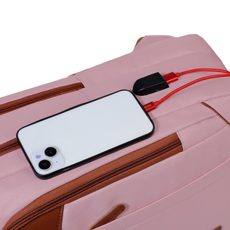 Unisex Large Capacity Laptop Backpack – Lightweight & Stylish Carry-On Bag for Business Trips & Commute