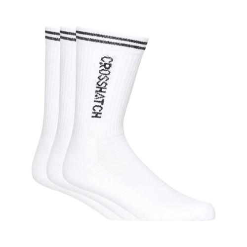 Crosshatch Mens Peppy Sports Socks (Pack of 3)