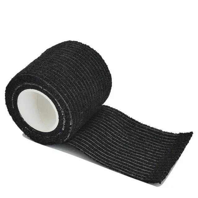 1roll 2.5/5/7.5/10cm*4.5m Non Woven Elastic Self Adhesive Bandage Cohesive Bandage for Sports Fixing Finger Wrist Leg  camping