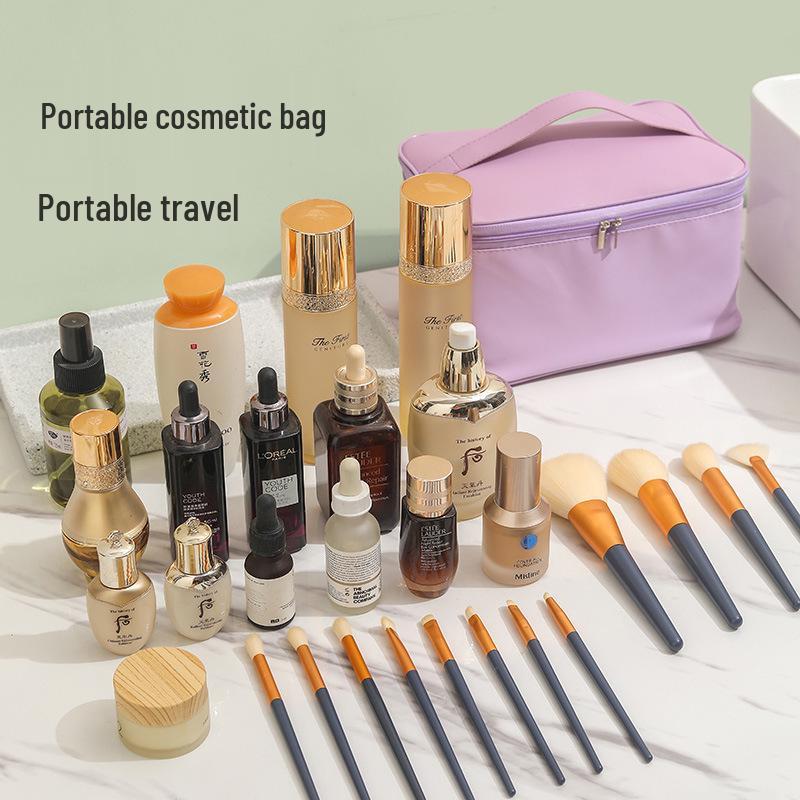 Multifunctional Large Capacity Portable Cosmetic Toiletry Bag