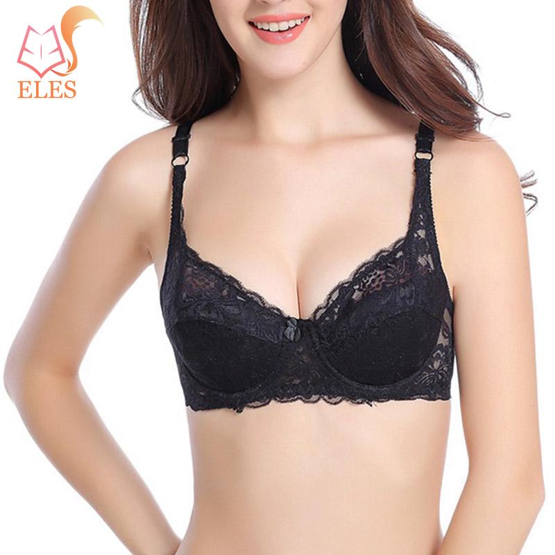Women's Fashion Sexy Lace Deep V Push Up Shaping Padded Brassiere Bras