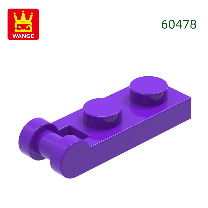 Non-Toxic 208Pcs/Lot 60478 1 X 2 With Bar Handle On End Block Moc Color Accessories Compatible With Curved Brick Diy Toys For Kid
